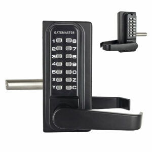 Front and back of keypad double sided code gate lock
