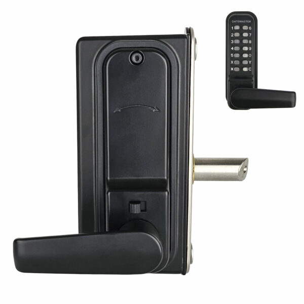 single sided gate lock with digital keypad for timber gates