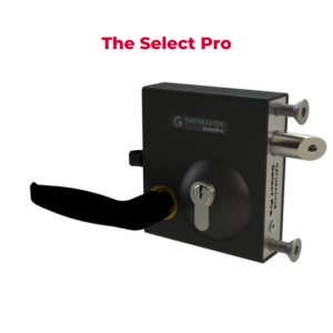 the Select Pro bolt on lock range for metal gates