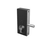 bolt on deadlocking gate lock with key access