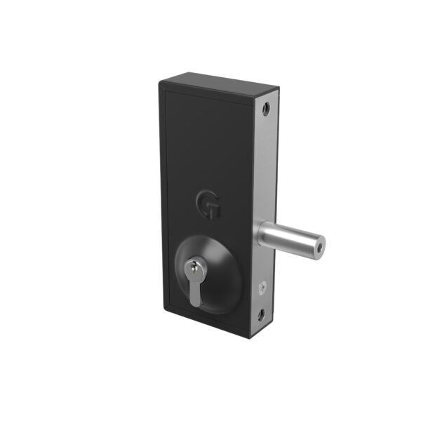 bolt on deadlocking gate lock with key access