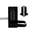 Superlock Digital Code Gate Lock | Lever Handle | Double-Sided