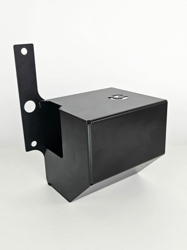 metal gate lock security shroud