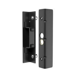 Gatemaster secure keep for metal gate and gate hardware