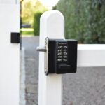 keypad lock for wooden gate