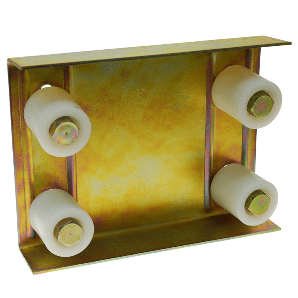 Gate top guide roller assembly Locks