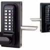 Double-sided gate lock with RapidReset code change