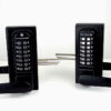 Double-sided gate lock with RapidReset code change