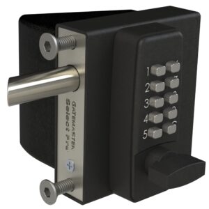 quick exit gate lock with digital keypad