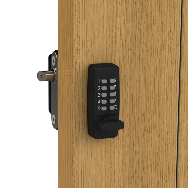Gatemaster quick exit digital lock, surface fixed Locks