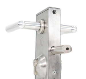 stainless steel lock for metal gate
