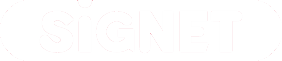 White Signet logo
