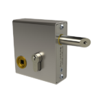 weld in latch deadlock for metal gates